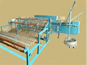 Chain Link Fence Machine