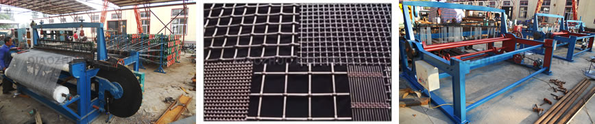 Crimped Wire Mesh Weaving Machine